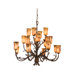 Ponderosa 20 Light Chandelier