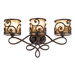 Windsor Nine Light Bath Vanity in Antique Copper