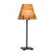 Madera One Light Table Lamp in Bronze