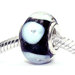 Coastal Panda Love Glass Bead (Pack of 3)