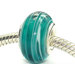Coastal Go on Green Glass Bead (Pack of 3)