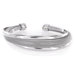 Polished and Mesh Cuff Bracelet