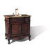 Hampshire Single Sink Chest in Dark Cherry Brown