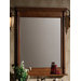 Vanity Mirror in Light Walnut