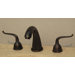 Widespread Bathroom Faucet with Double Scroll Handles