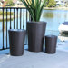Tiki Outdoor Round Planter