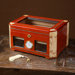 Wood Humidor with See-Through Top in Cherry