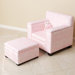 Kid's  Club Chair and Ottoman Set