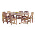 Eureka 9 Piece Hard Wood Dining Set