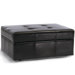 Veranda Leather Storage Ottoman