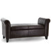 Hemmingway Armed Storage Ottoman