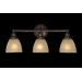 Bradley 3 Light Bath Vanity Light