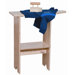 Stationary Ironing Board with Iron