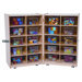 Twenty Tray Folding Vertical Storage Unit