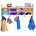 Eight Section Wall Locker