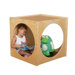 Natural Environment Cube with Brown Cushion