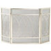 Flat Top 3 Panel Fireplace Screen