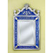 Natasha Medium Wall Mirror in Blue