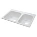 Deluxe 33" x 22" Kitchen Sink
