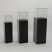 Square Gallery Pedestal Showcase