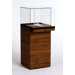 Pedestal Display Case With Glass Top