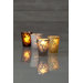 Illuminaria Glass Chantilly Votive Holders (Set of 4)