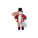 Traditional Snowman with Sign