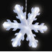 3 Count Snowflake Icicle Light