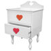 Heart Throb 1 Drawer Nightstand