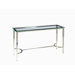 Sheila Rectangular Glass Top Console Table