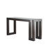 Calligraphy Rectangle Glass Top Console Table