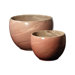Swirled Clay Pot
