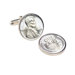 Lincoln Steel Penny Cufflinks