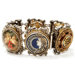 Vintage Buttons Link Bracelet
