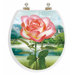 3D Vario Scenario Series Round Rose Toilet Seat