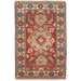 Finest Gazni Cream/Red Geometric Rug