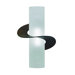 Solune One Light Wall Sconce in Rusty with Single Twist