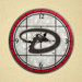 MLB 12" Art Glass Clock