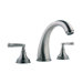Double Handle Deck Mount Roman Tub Faucet Trim with Lever Handle