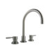 Double Handle Deck Mount Roman Tub Faucet Trim with Lever Handle