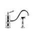 One Handle Single Hole Kitchen Faucet with Spray
