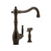 One Handle Single Hole Kitchen Faucet with Spray