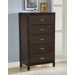 Urban Loft 5 Drawer Chest