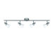 Opal 4 Light Bar Spot Light in Satin Brass