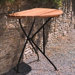 Rebecca Folding Half Round Table