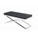 Alexa X-Base Faux Leather Bench