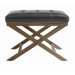 Modesto Bonded Leather Bench