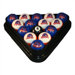NCAA Pool Ball Set