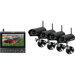 Complete 4 Digital Wireless Camera LCD/DVR System