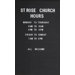 Removable Letter Panel for ODCC Non-Illuminated Models